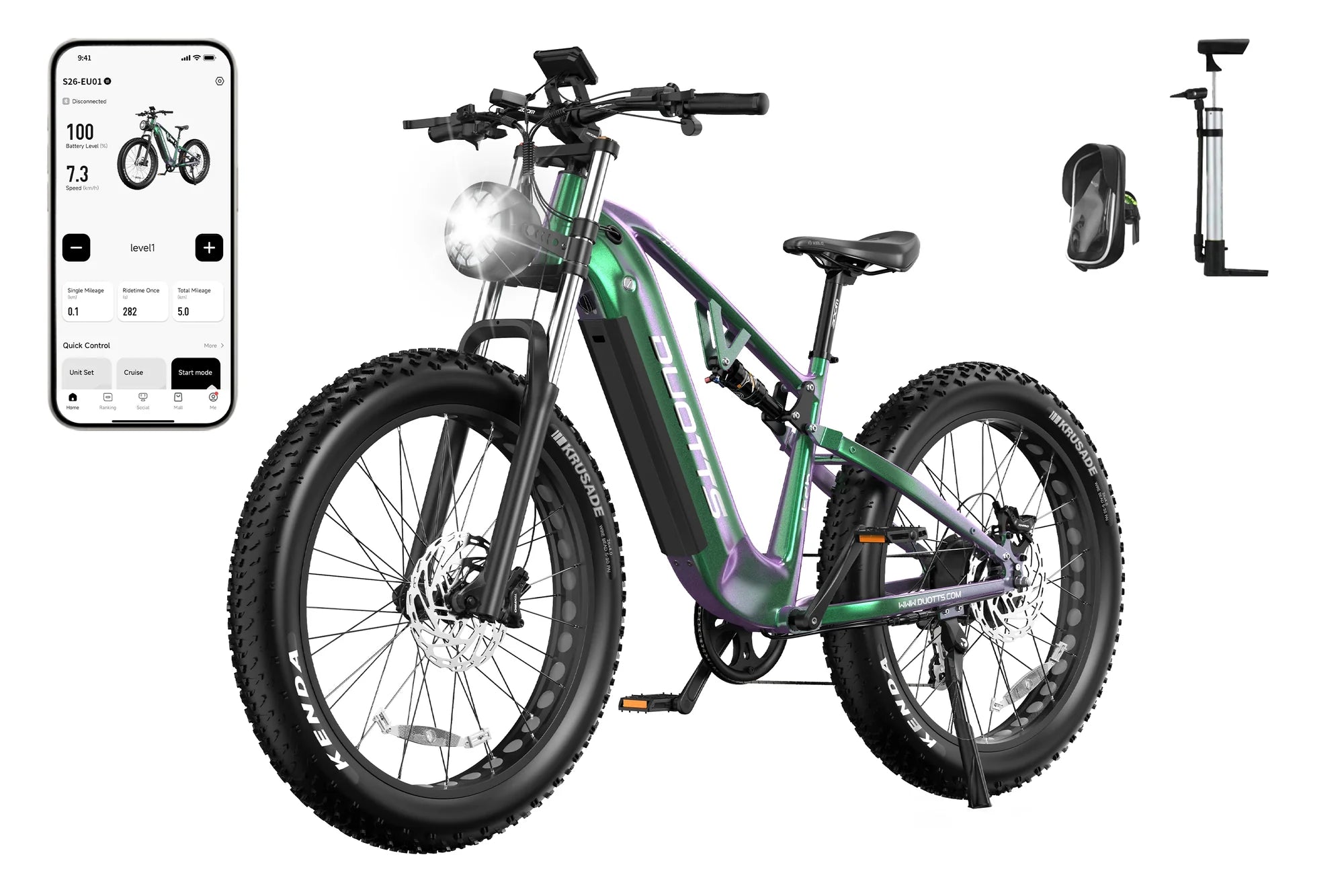 DUOTTS E26 Electric Fatbike
