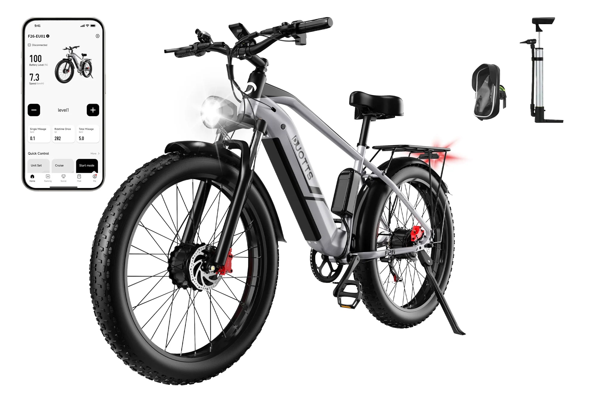 DUOTTS F26 Elektrische Fatbike