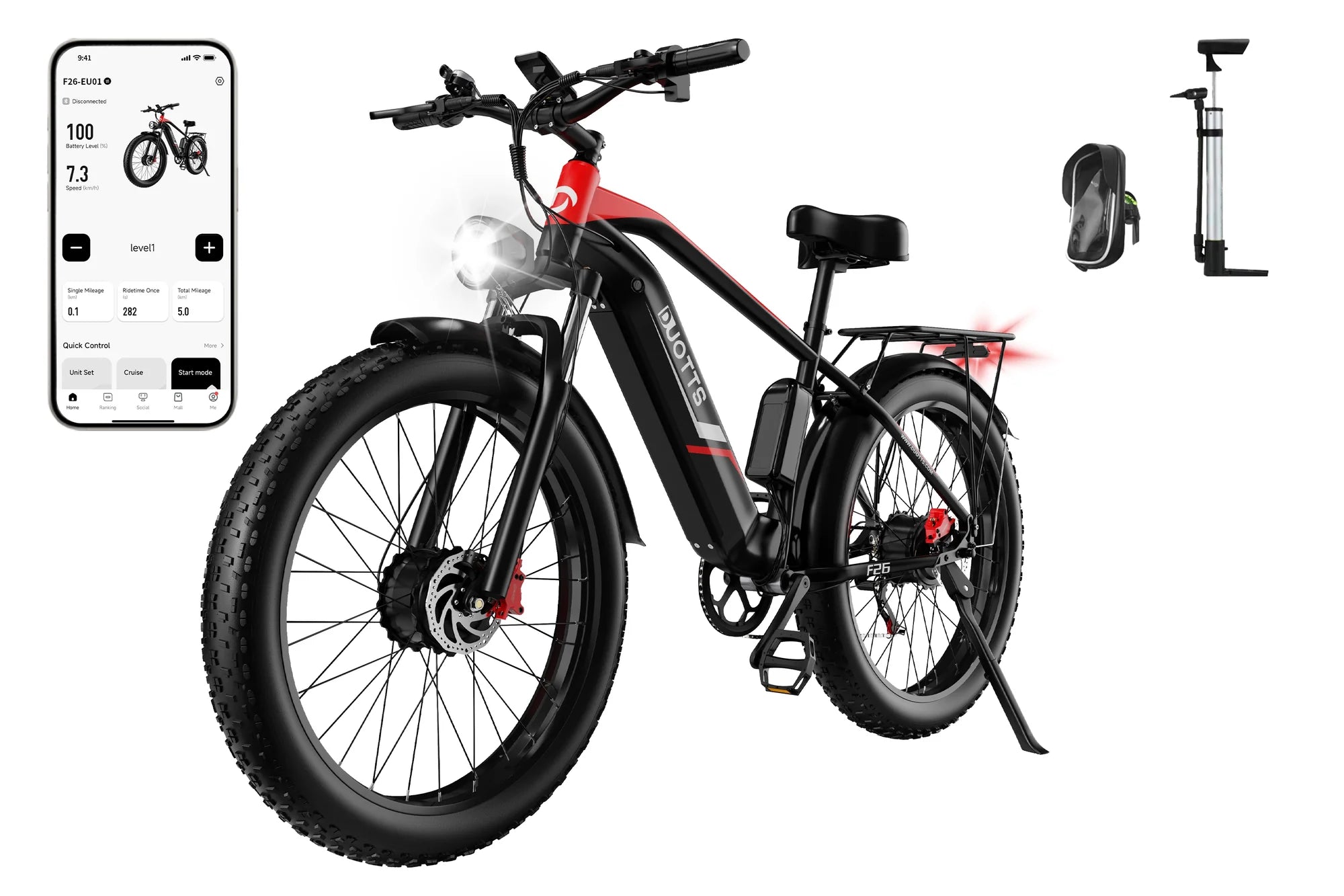 DUOTTS F26 Elektrische Fatbike